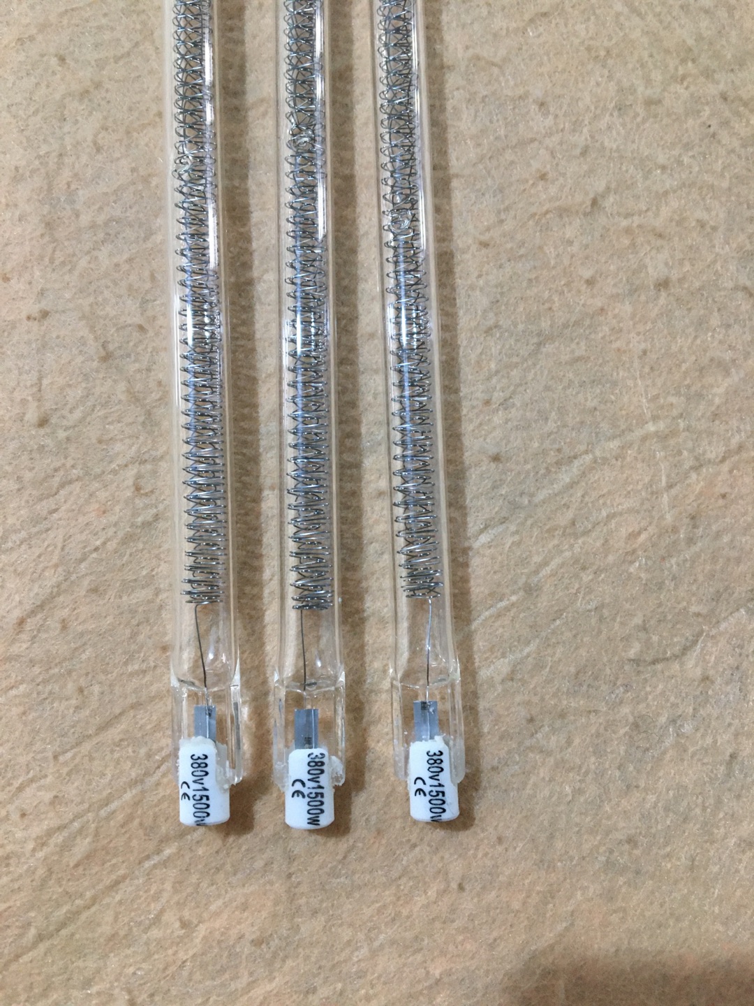 halogen quartz lamp for heater