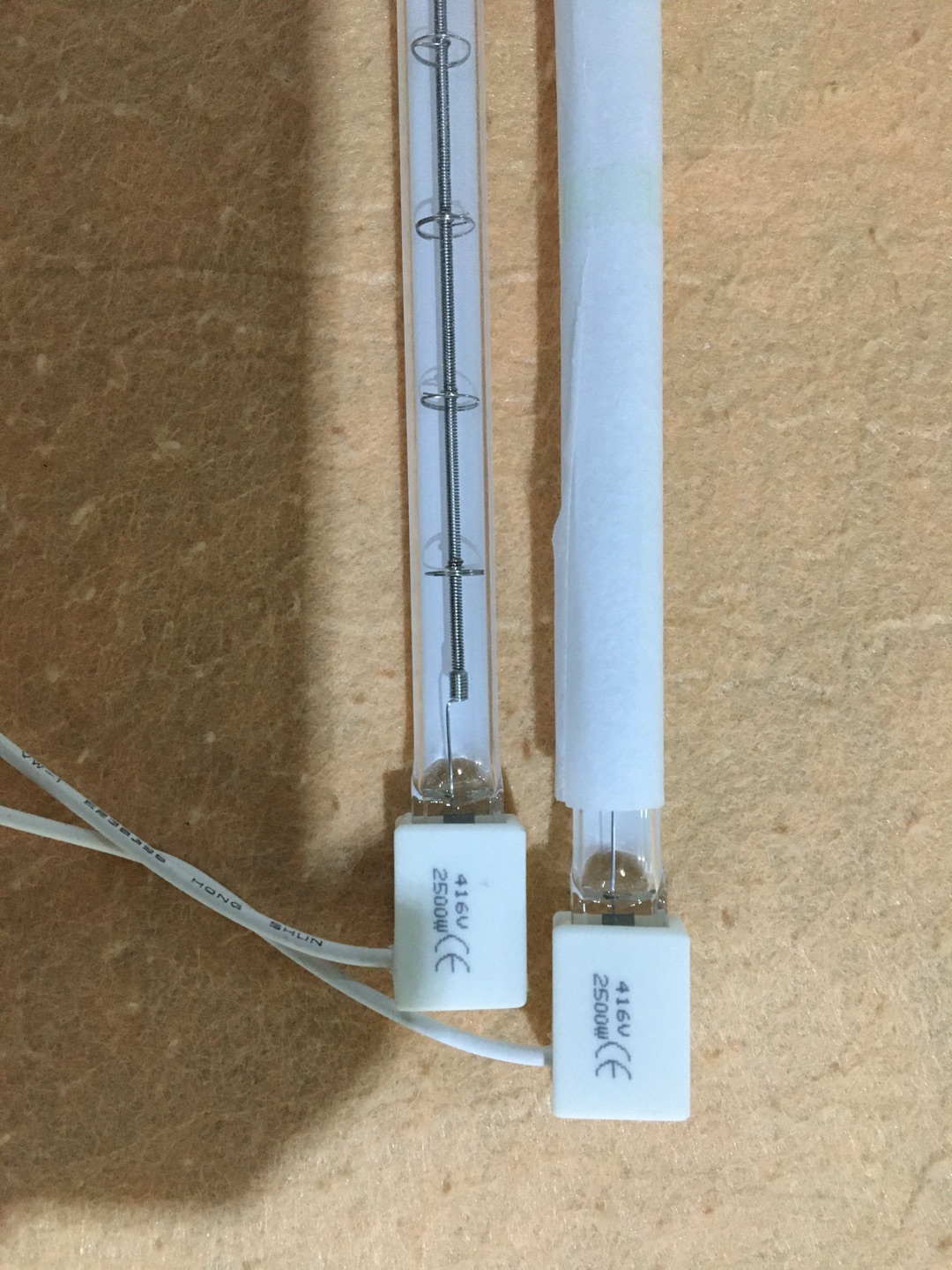 high quality ruby infrared halogen heating lamp r7