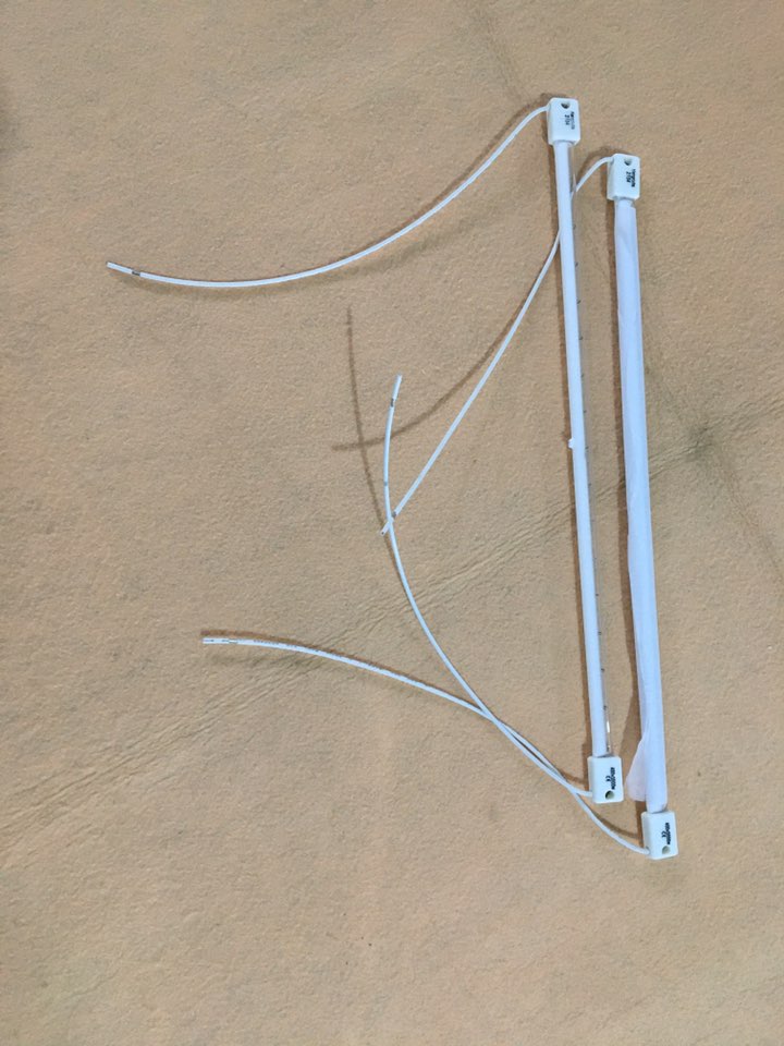 Lampade alogene di riscaldamento di alta qualità 630mm 800w