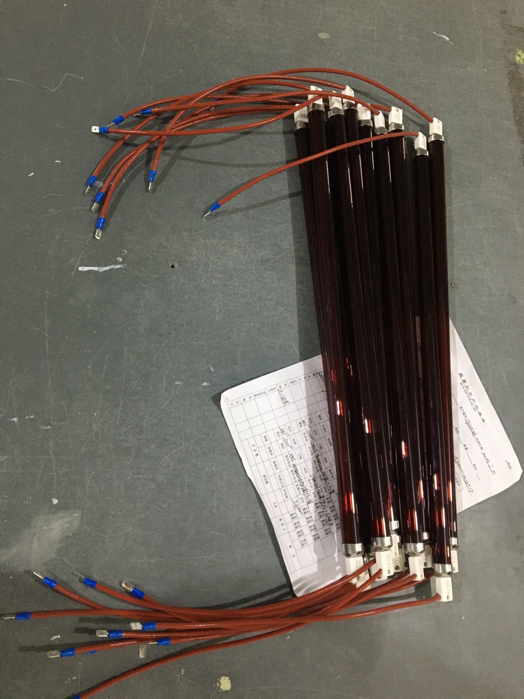 m shape halogen infrared heat lamp oem for pet bottle blowing