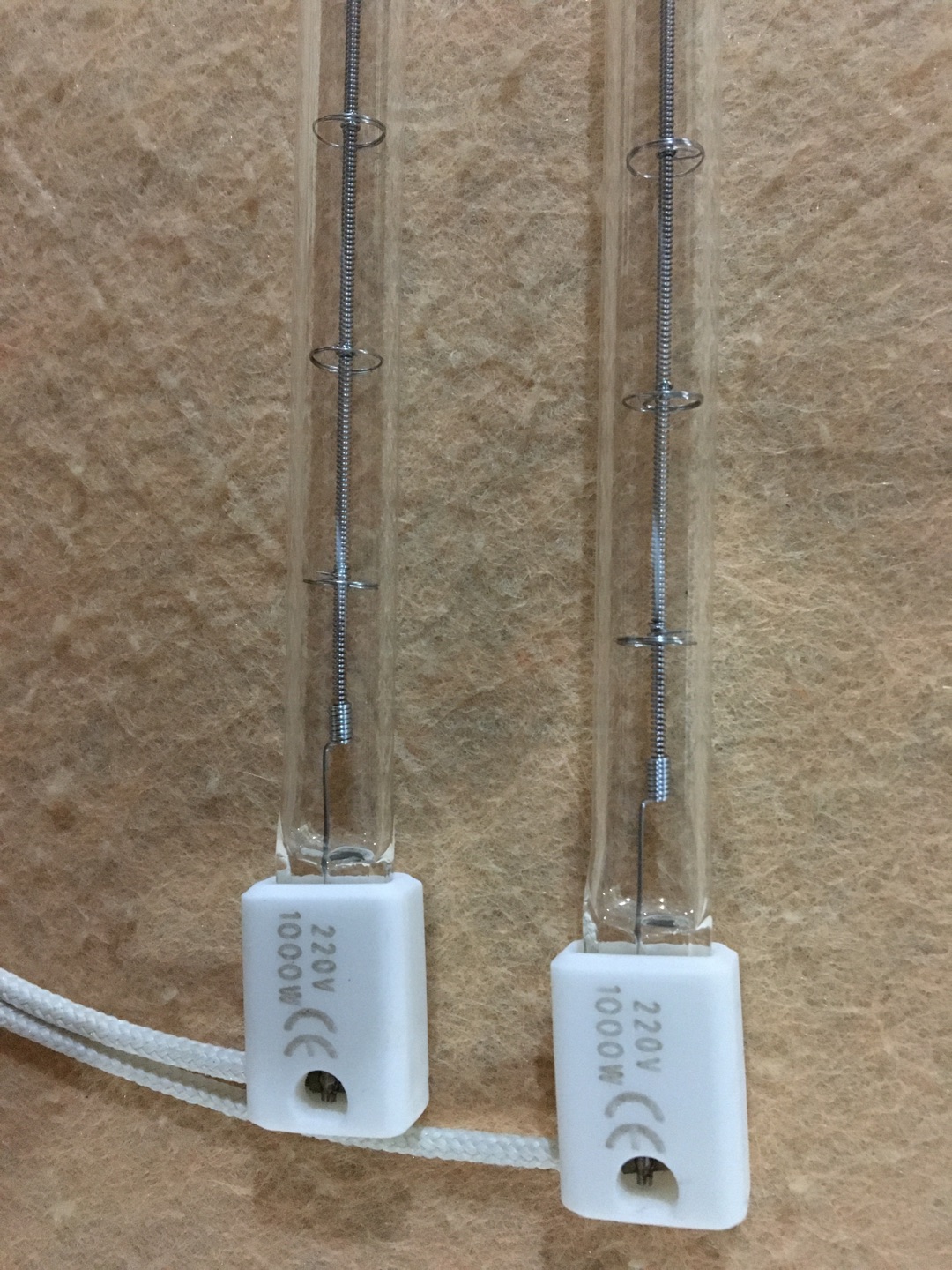 elemento riscaldante alogeno lampada a infrarossi
