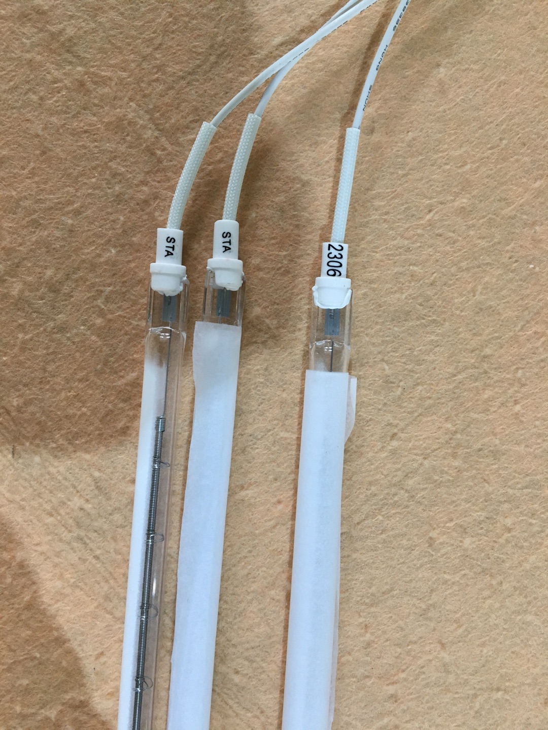 Lampada alogena per riscaldamento 460mm 240v 600w